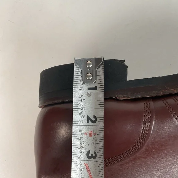 Vintage Vietnam War Brown Jump Boots | Cap Toe | Paratrooper | 11 N - Picture 3 of 16